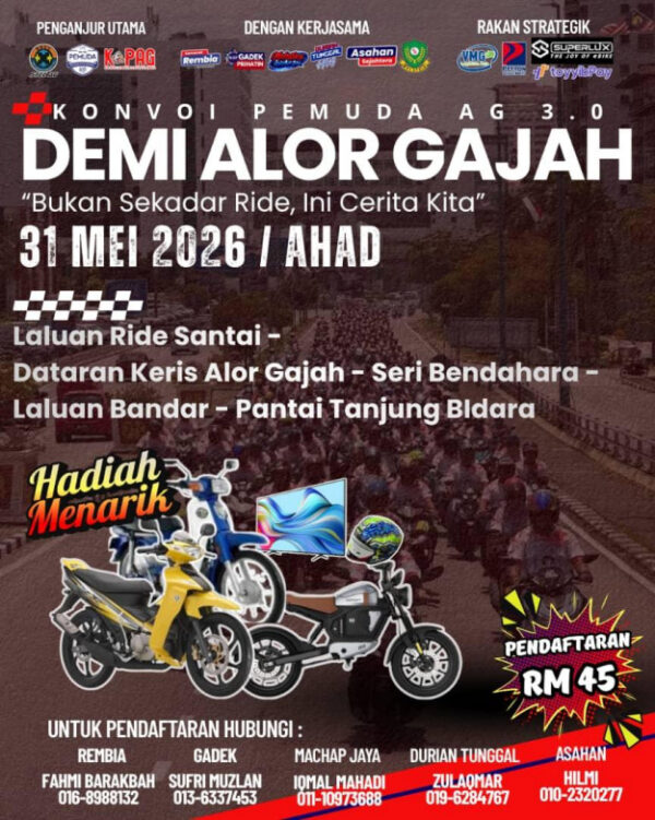 Pendaftaran Konvoi Pemuda AG 3.0